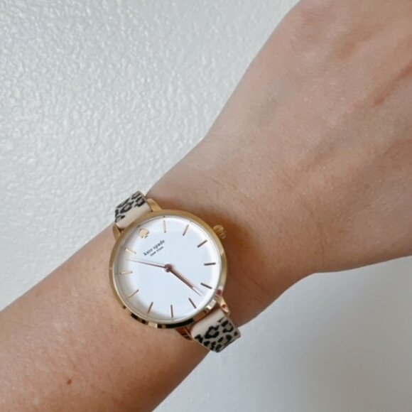 NIB Kate Spade Animal Print Watch - Picture 5 of 14